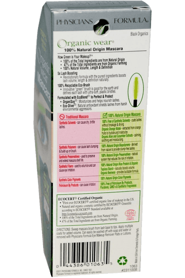 Physicians Formula Organic Wear 100% Natural Origin Mascara