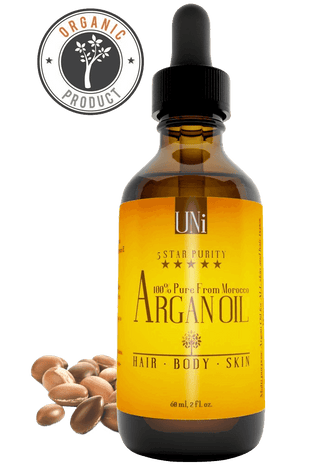 Premium Argan 100% Organic Pure Moroccan Argan Oil (60ml)