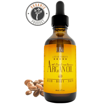Premium Argan 100% Organic Pure Moroccan Argan Oil (60ml)
