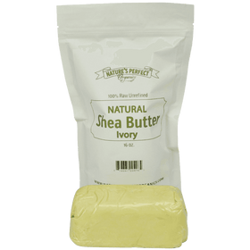 Shea Butter - Nature's Perfect Organics 100% Pure RAW Unrefined Shea Butter