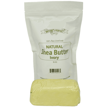 Shea Butter - Nature's Perfect Organics 100% Pure RAW Unrefined Shea Butter